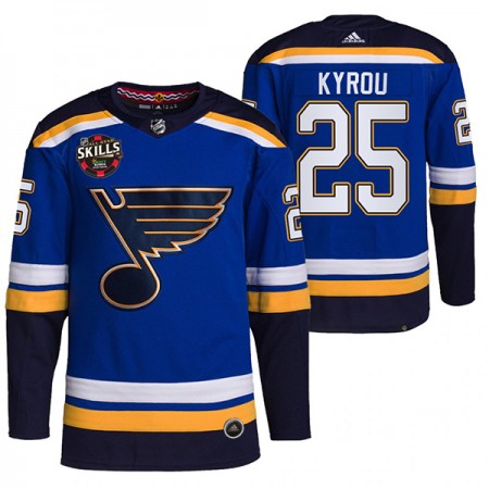 St. Louis Blues Hockeydrakt Jordan Kyrou 25 2022 NHL All-Star Skills Authentic - Herre